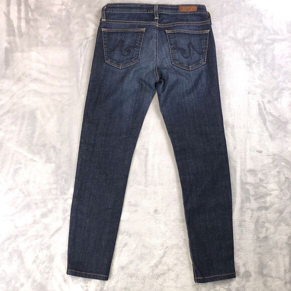 Adriano Goldschmied Womens 26R the Stilt Cigarette Leg Dark Wash Jeans - Picture 8 of 8